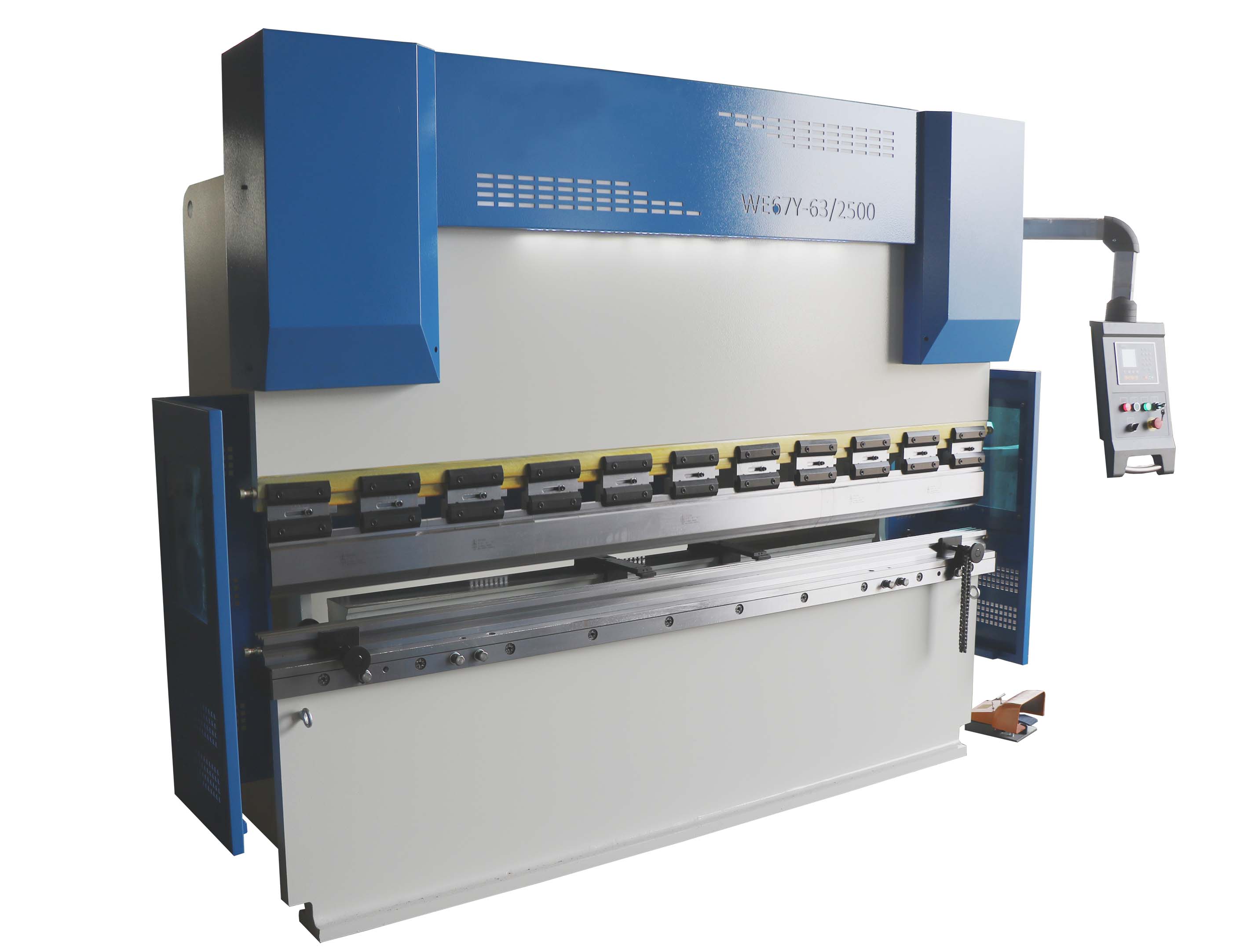 WE67Y-63T2500 E21 controlled sheet bending machine